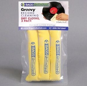 RECORD CLEANING CLOTH (3 PACK)