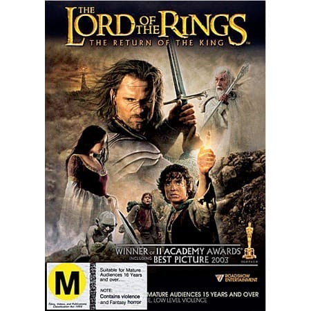 LORD OF THE RINGS - RETURN OF THE KING (USED 2DVD)