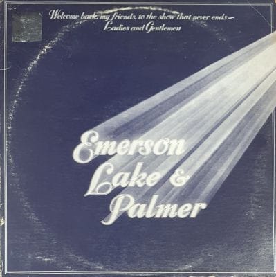 WELCOME BACK MY FRIENDS TO THE SHOW THAT NEVER ENDS (3LP) (USED VINYL) (COVER CONDITION FAIR)