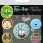 RICK AND MORTY BADGE PACK