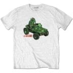 GREEN JEEP TEE (WHITE) (M)