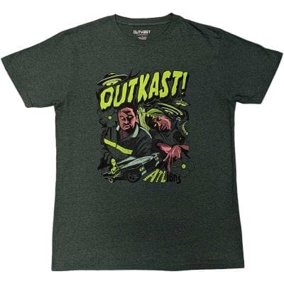 ATLIENS TEE (GREEN) (M)