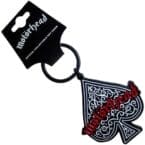 ACE OF SPADES KEYCHAIN