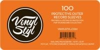 VINYL STYL PLASTIC LP SLEEVES - 100 PACK