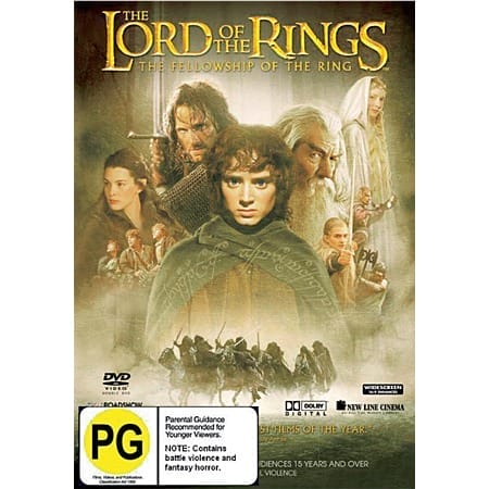 LORD OF THE RINGS - FELLOWSHIP OF THE RING (USED 2DVD)