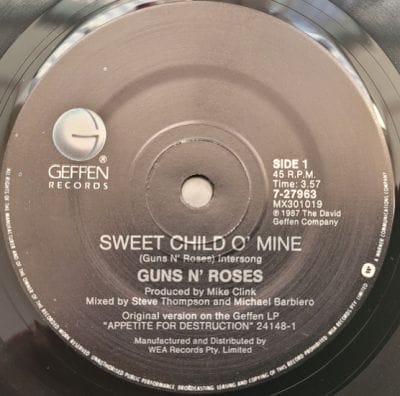 SWEET CHILD O MINE (USED VINYL)