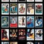 JAMES BOND MOVIES (POSTER)