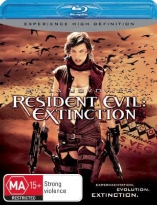 RESIDENT EVIL EXTINCTION (R16) (USED BLURAY)