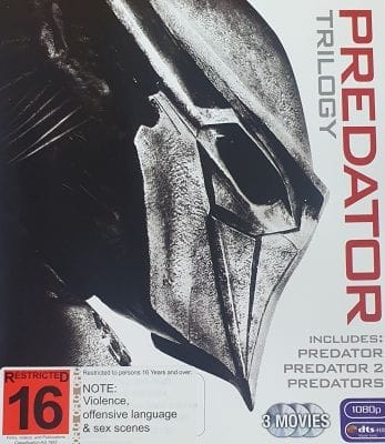 PREDATOR TRIOGY (R16) (USED 3BLURAY)