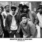 BEASTIE BOYS AND RUN DMC 1987 (POSTER)