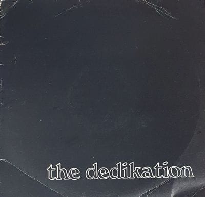 DEDIKATION (REISSUE) (UNOFFICIAL RELEASE) (USED VINYL) (COVER CONDITION FAIR)