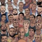 BASKETBALL'S GREATEST PLAYERS (POSTER) RACK 113