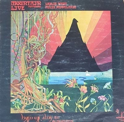 MOUNTAIN LIVE (USED VINYL) (COVER CONDITION FAIR)