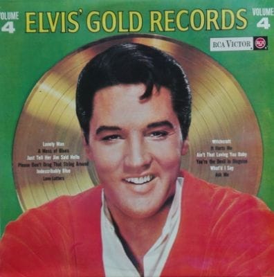 ELVIS' GOLD RECORDS VOLUME 4 (USED VINYL)