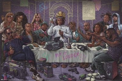 LAST SUPPER OF HIP HOP - COLOUR (POSTER)