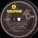 WEST END GIRLS (USED VINYL)