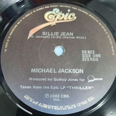 BILLIE JEAN (USED VINYL)